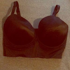 All Black Bustier Top